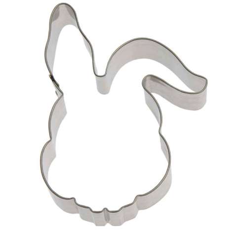 Floppy Ear Bunny Face Cookie Cutter - Click Image to Close